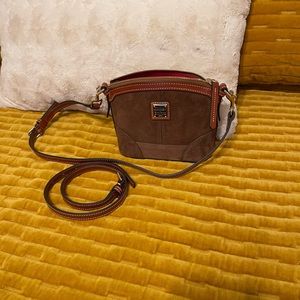 Dooney and Bourke suede